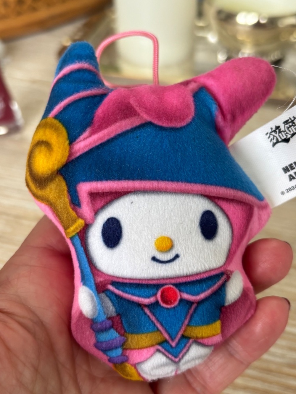 HELLO KITTY x YU-GI-OH & SQUISHMALLOWS ROSSI plush toys McDonalds SET OF TWO New - Picture 3 of 13
